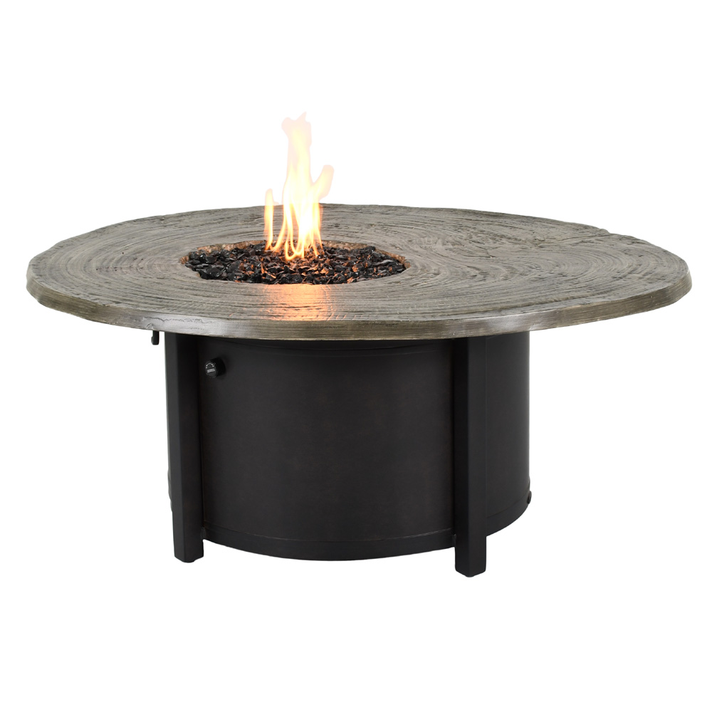 Castelle Altra 49 Round Fire Pit Coffee Table Fire & Heat