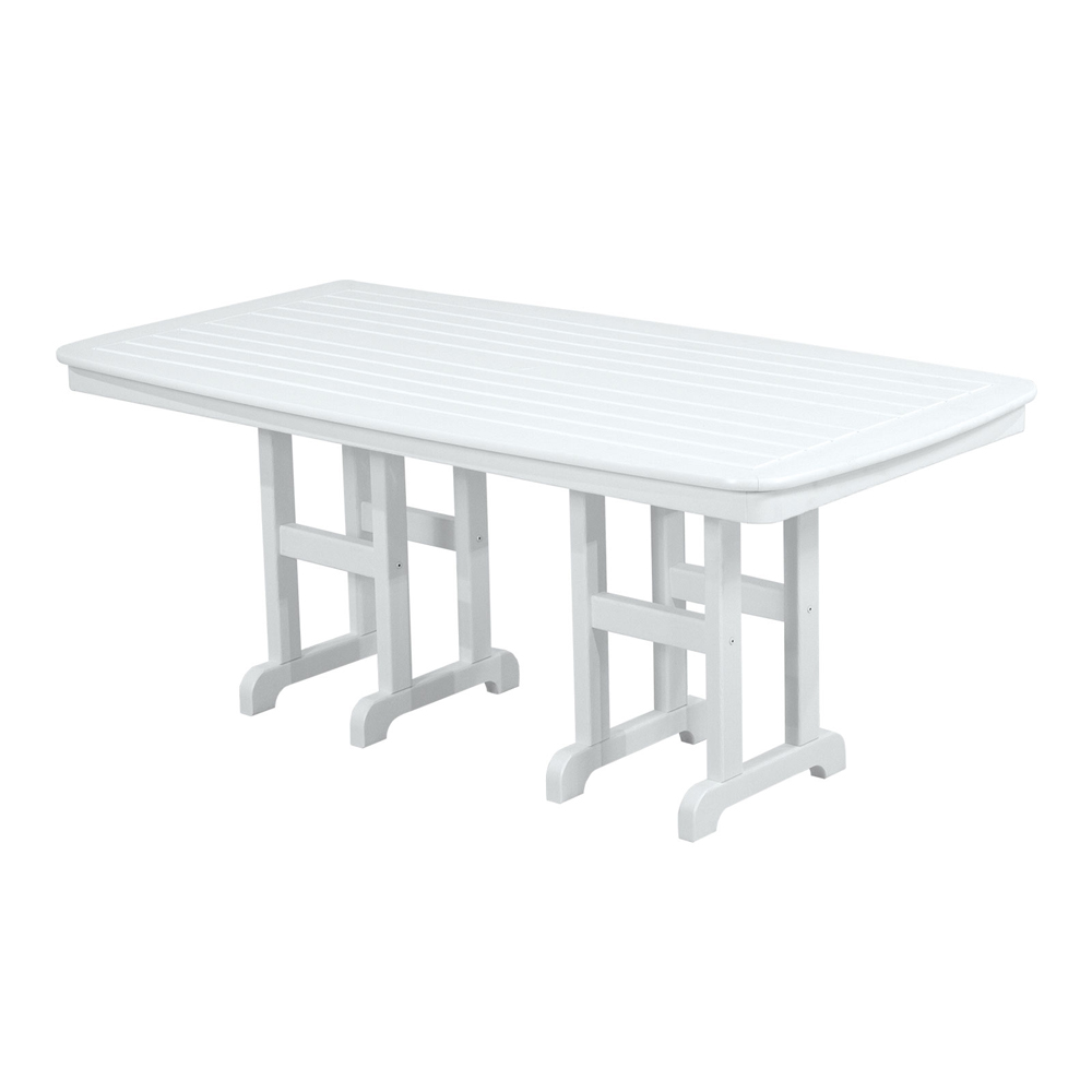 POLYWOOD Nautical 37" X 72"Dining Table | NCT3772