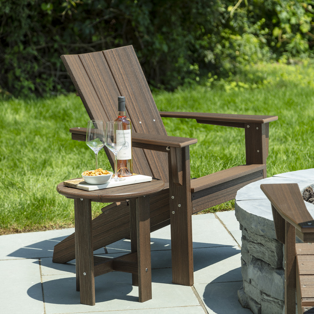 Table to go 2025 with adirondack chairs