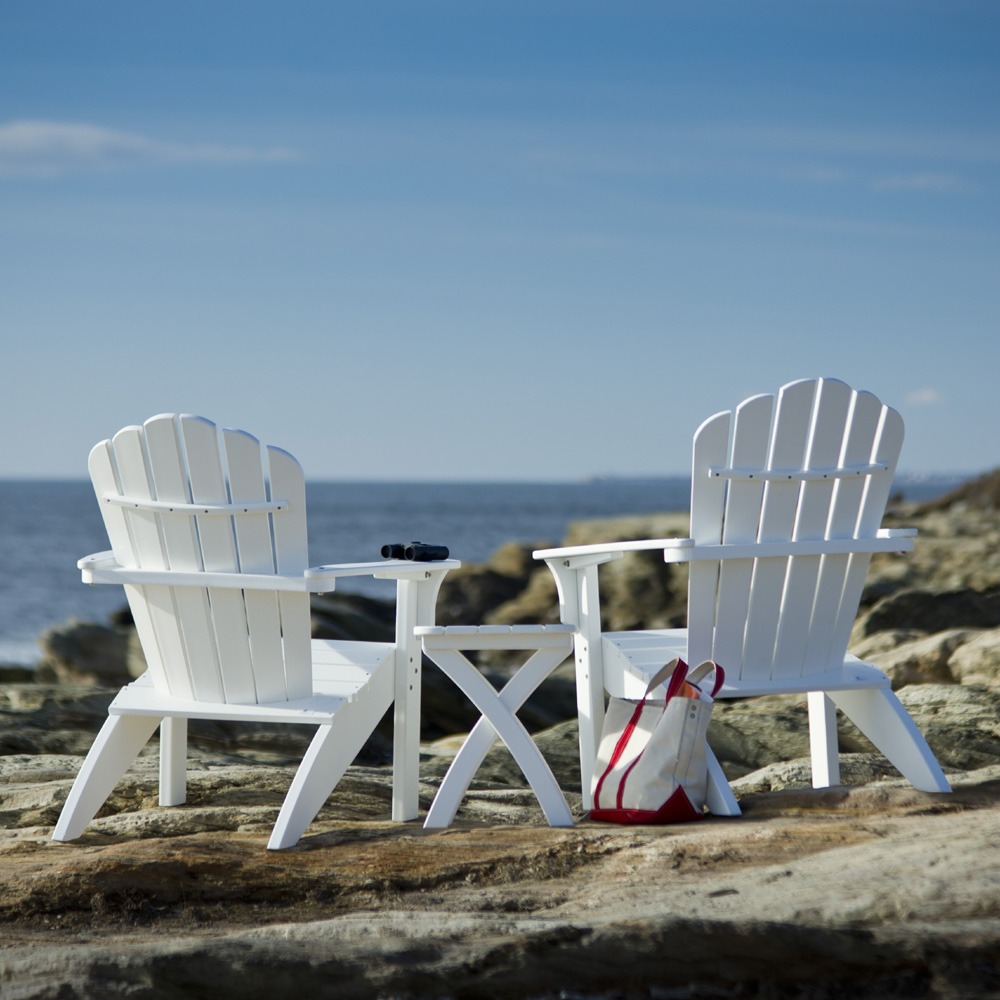 Coastline harbor clearance view adirondack chair