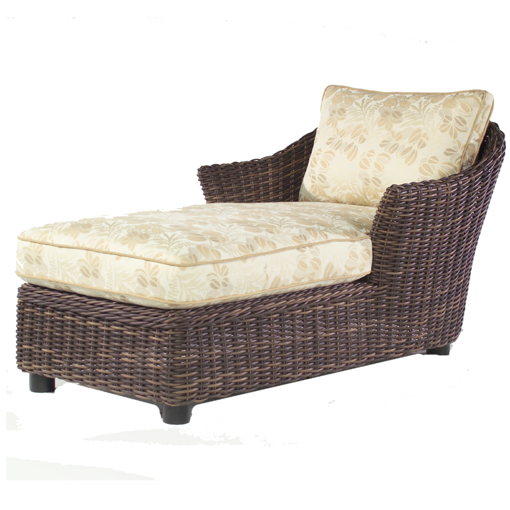 Woodard Sonoma Wicker Chaise Lounge | S561041