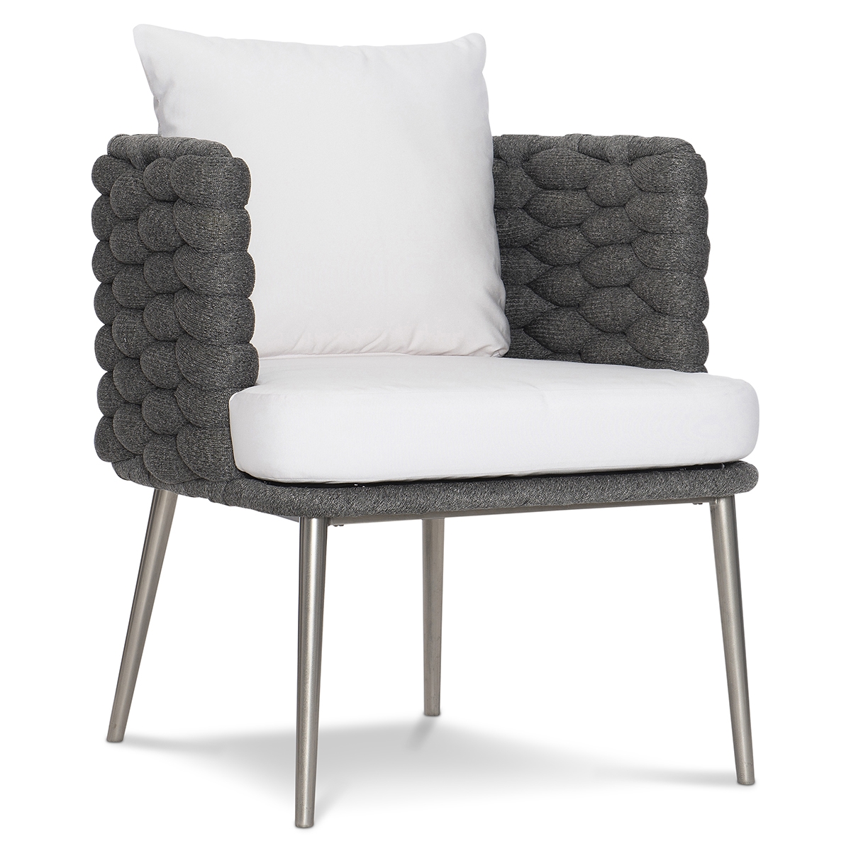 Bernhardt Santa Cruz Arm Chair in Cadet Grey - X02549Q