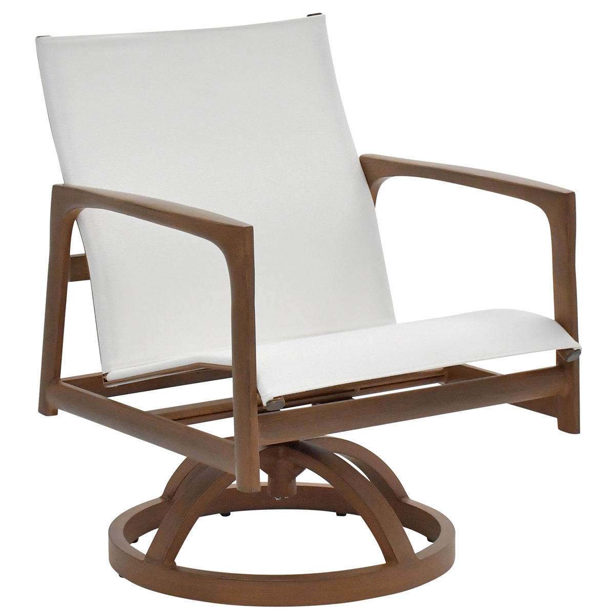 Castelle Berkley Sling Dining Swivel Rocker - 1E68S