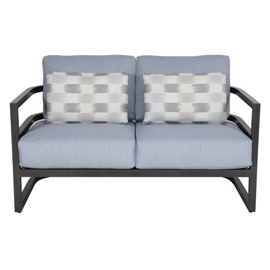 Gala Loveseat with Accent Pillows front