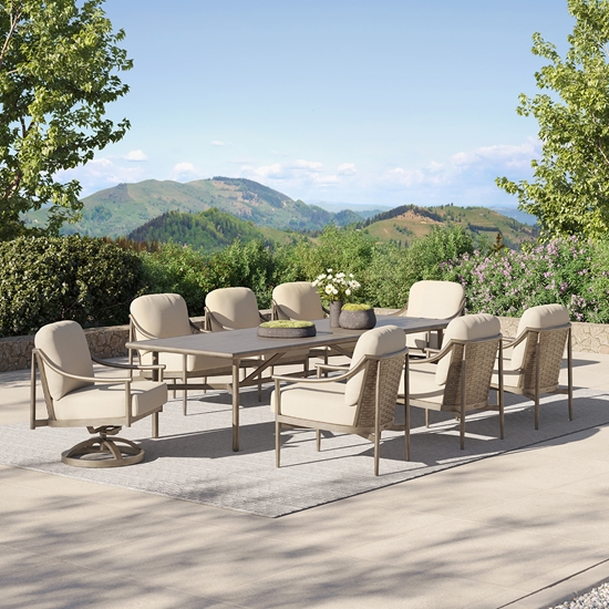 Largo Dining Set for 8