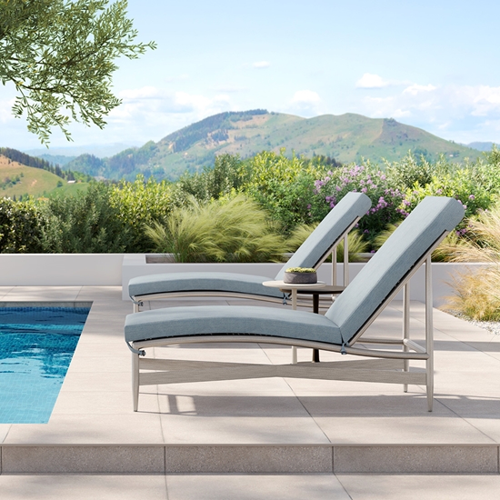 Largo Chaise Lounge Pool Set