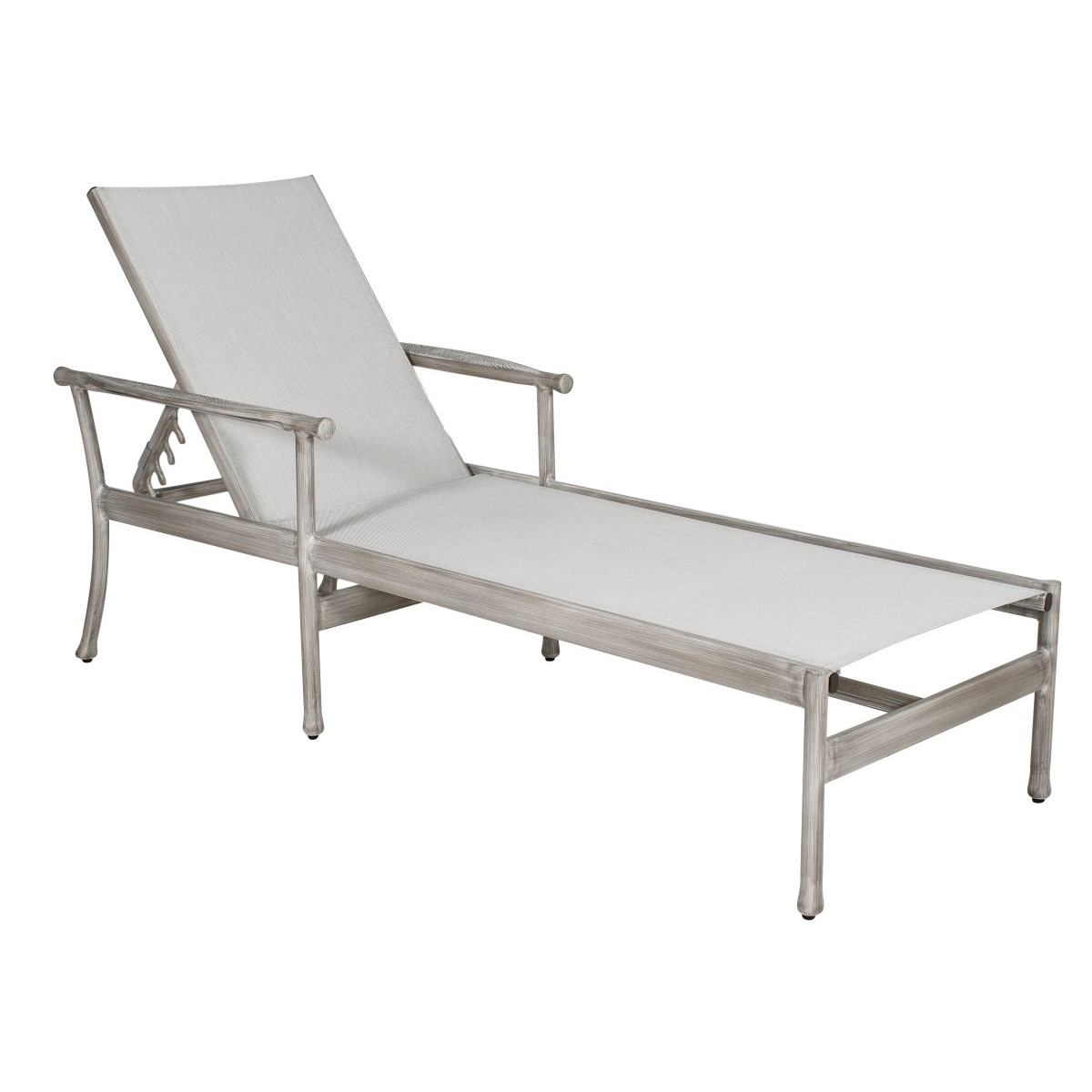 Castelle Lodge Adjustable Sling Chaise Lounge - 4B92S