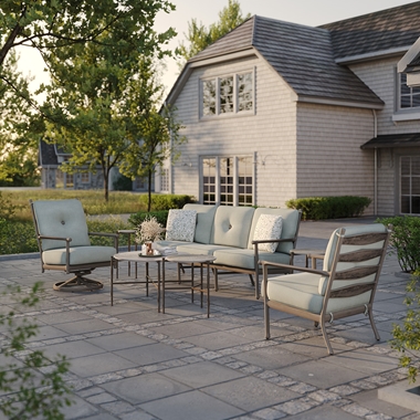 Castelle Lodge Patio Set - CS-LODGE-SET2