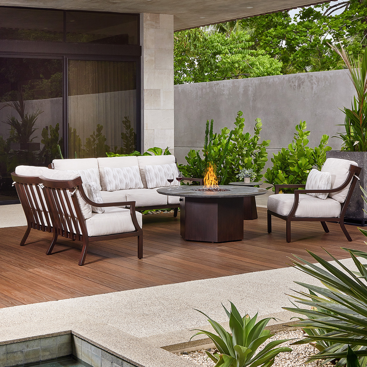 Castelle Nicoya Patio Furniture Set - CS-NICOYA-SET2