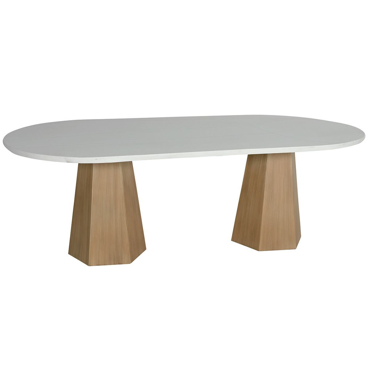 Castelle Nicoya 84" Oval Dining Table - A5ODK84