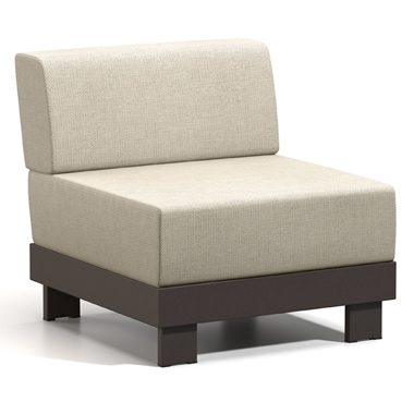 Homecrest Urban Cushion Armless Chat Chair - 83390