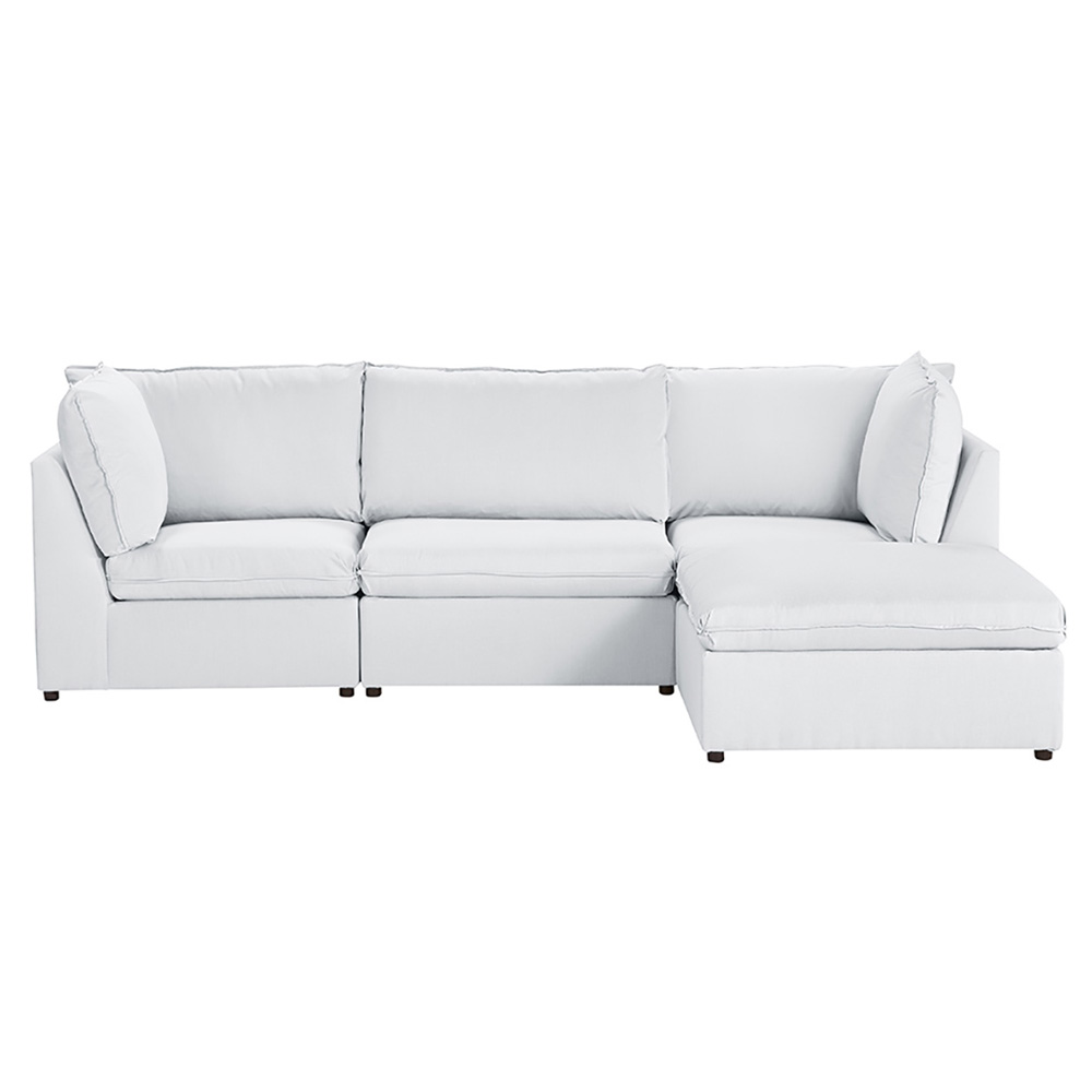 Lane Venture Colson Upholstered Modular Sofa with Ottoman - LV-COLSON-SET7