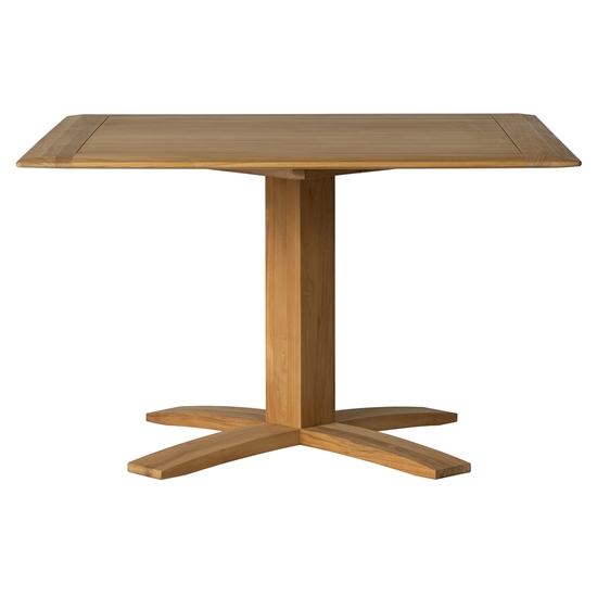 Alpine 48" Pedestal Dining Table front