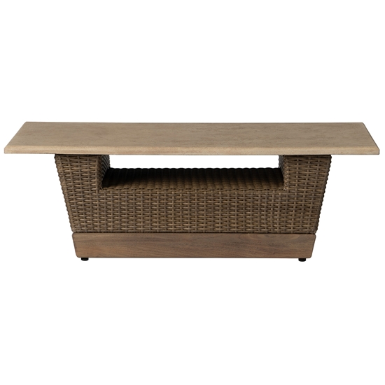 Charisma 48" Rectangular Cocktail Table front