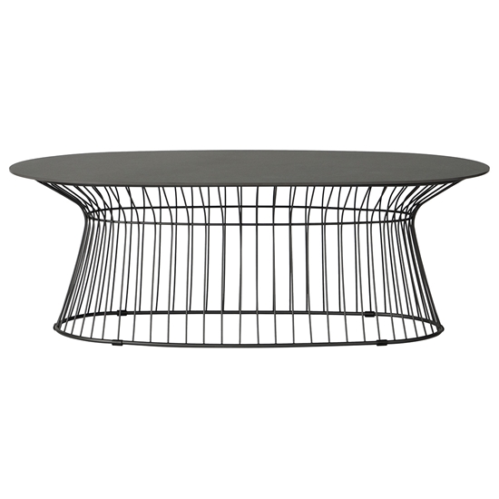 Escape 47.5" Oval Cocktail Table front