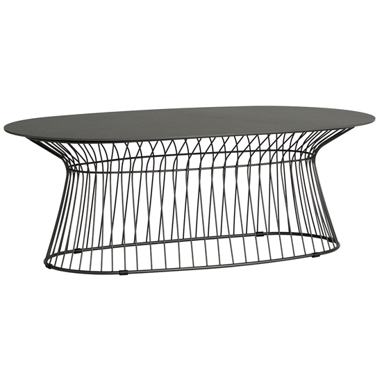 Lloyd Flanders Escape 47.5" Oval Cocktail Table - 309044