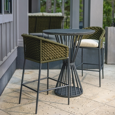 Lloyd Flanders Escape Modern Patio Bar Set - LF-ESCAPE-SET4