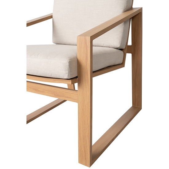 Pursuit Dining Armchair frame