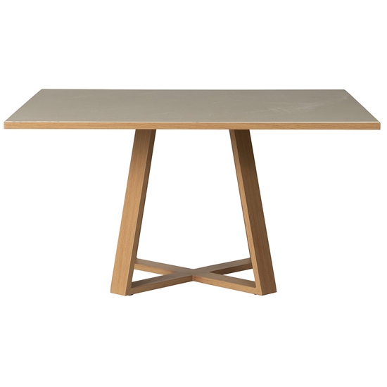 Lloyd Flanders Pursuit 54" Square Dining Table front