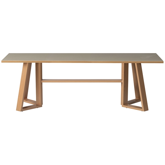 Pursuit 86" Rectangular Dining Table front