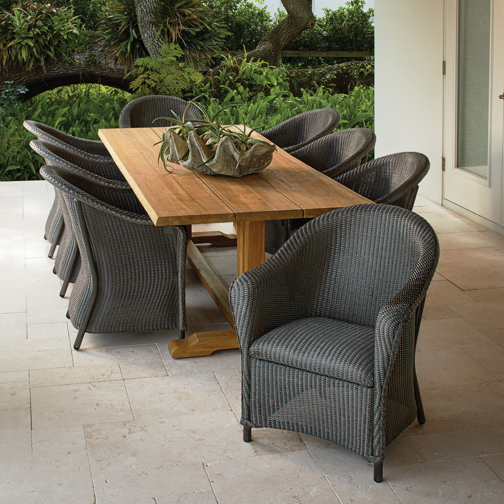 All weather wicker online dining set