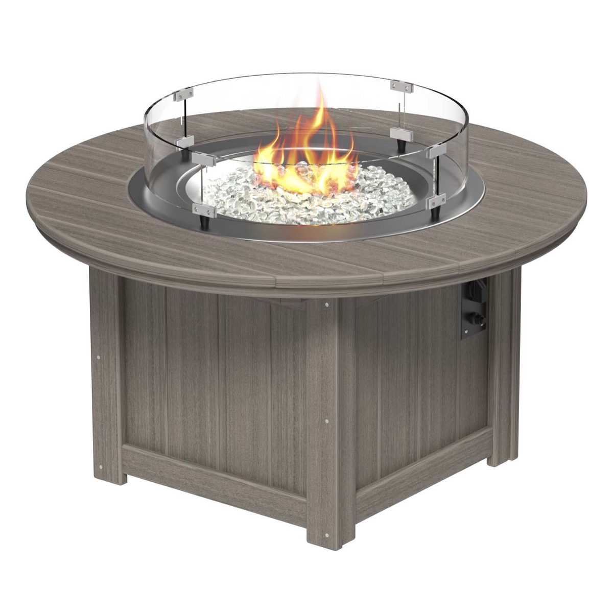 LuxCraft Lumin Round 46" Fire Pit - LFP46R