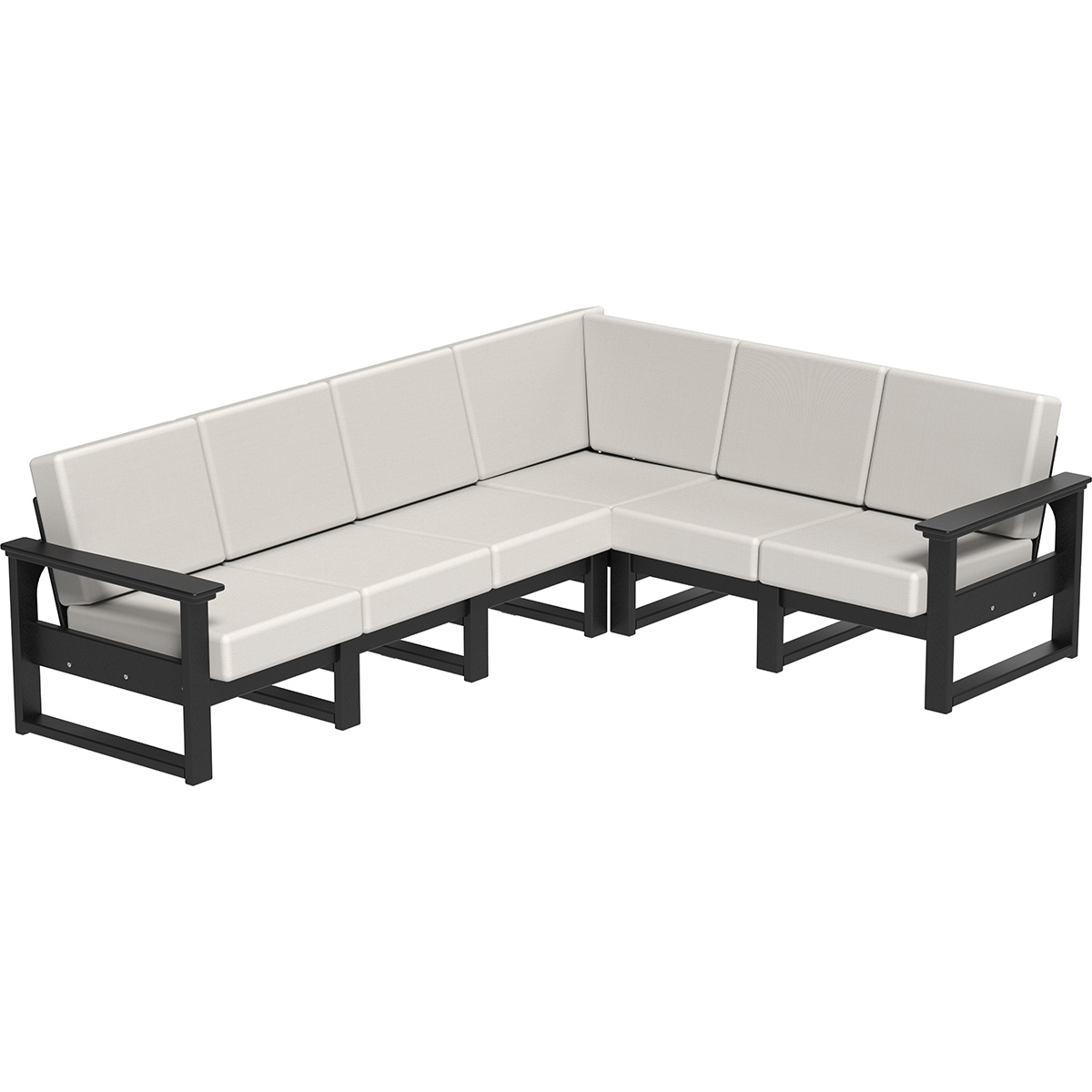 LuxCraft Lanai Deep Seating Sectional - LDSSLCU