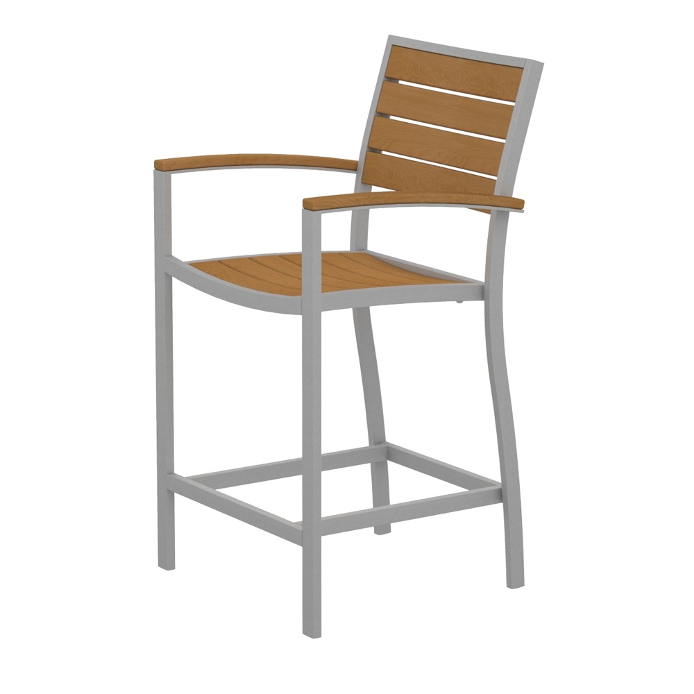 outdoor counter height chairs with arms