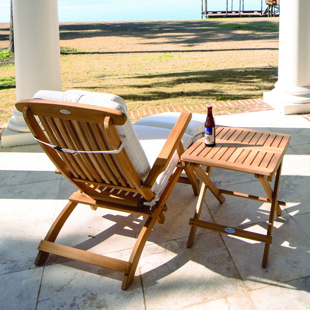 Teak folding 2025 beach chair