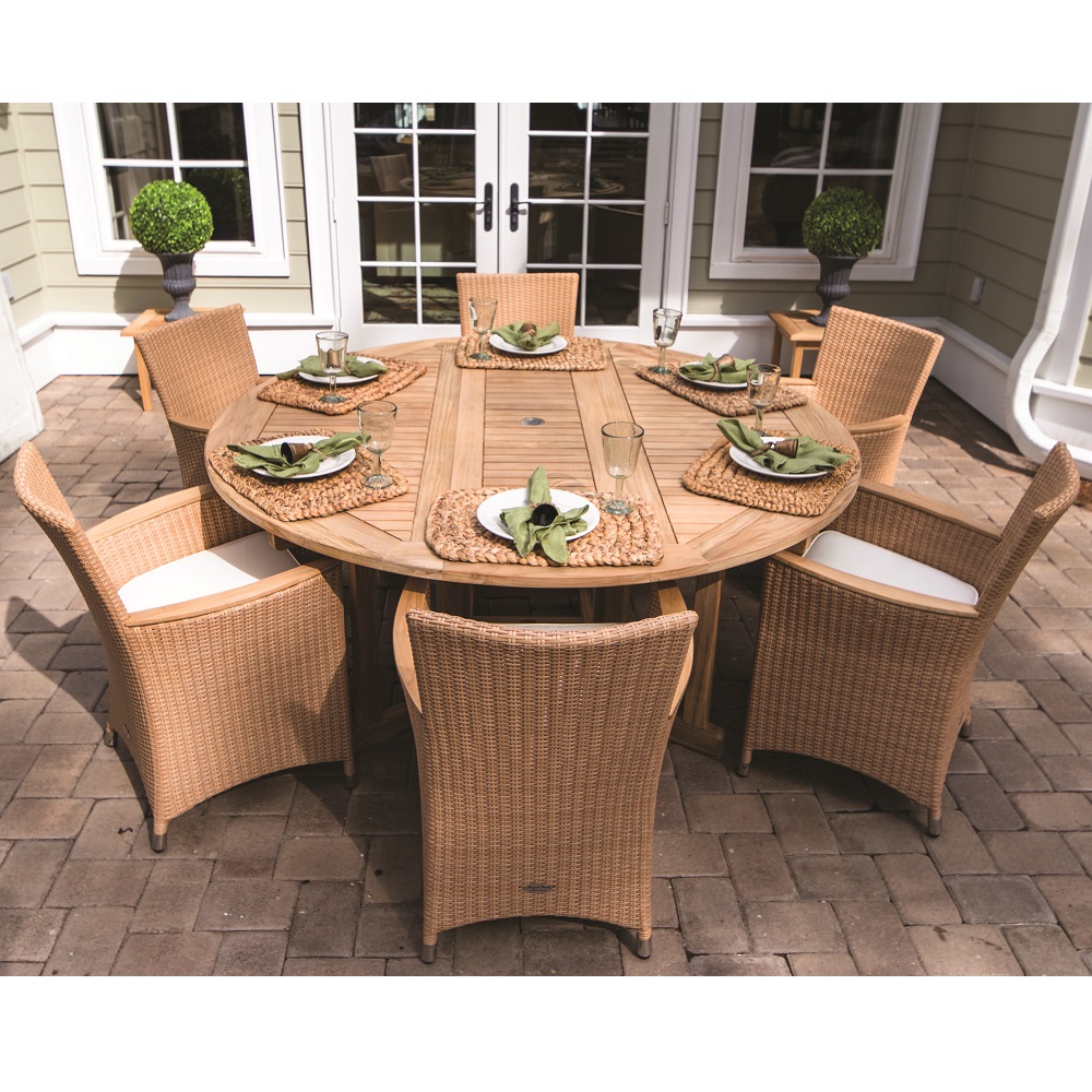 72 inch round patio dining table