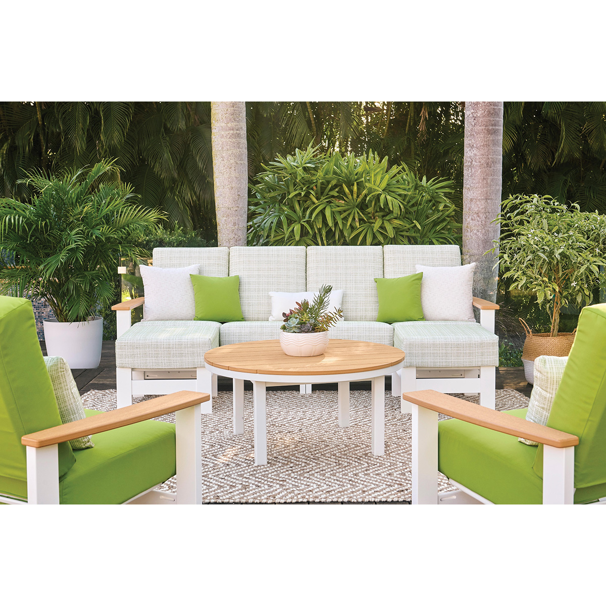 Telescope Casual Leeward MGP Motion Patio Set - TC-LEEWARD-SET28