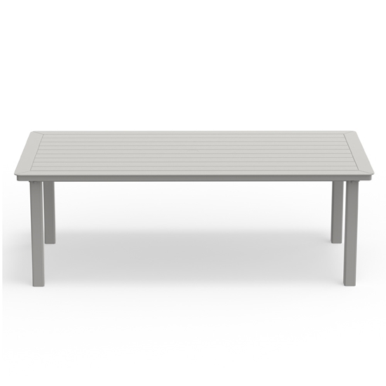 MGP 84" x 42" Rectangle Dining Table in Warm Grey