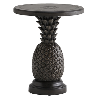 Tommy Bahama Pineapple Table in Driftwood Gray - 3100-202