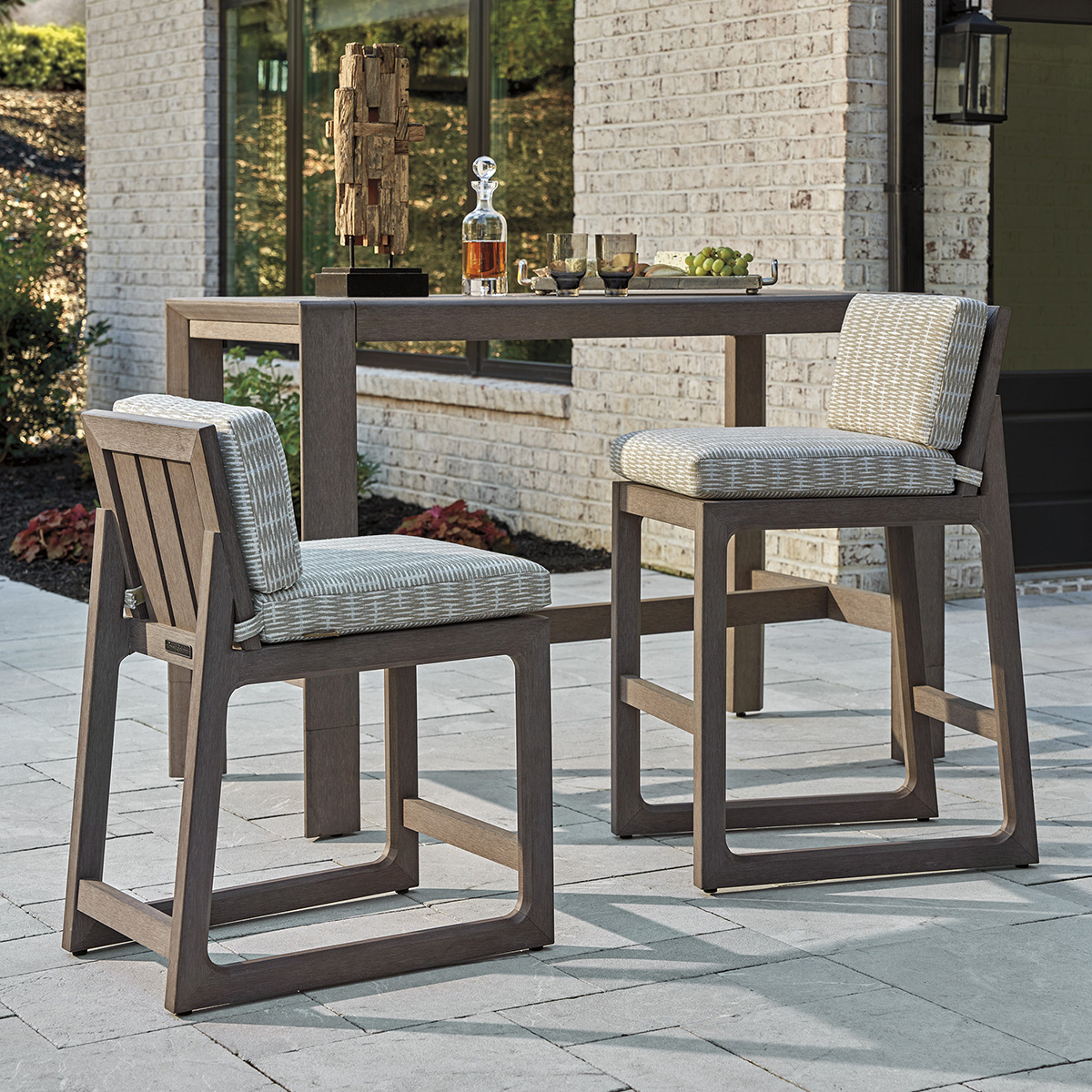 Tommy Bahama Mozambique Patio Bar Set for 2 - TB-MOZAMBIQUE-SET2