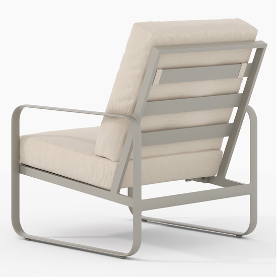 Brasilia Cushion Lounge Chair back