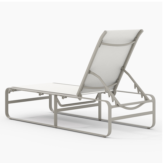 Brasilia Sling Chaise Lounge back