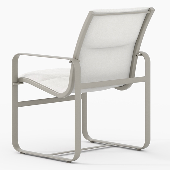 Brasilia Padded Sling Dining Chair back