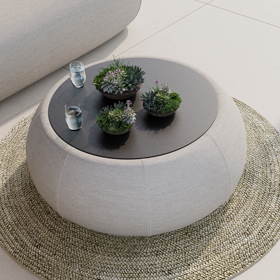 Contour Cushion Coffee Table lifestyle