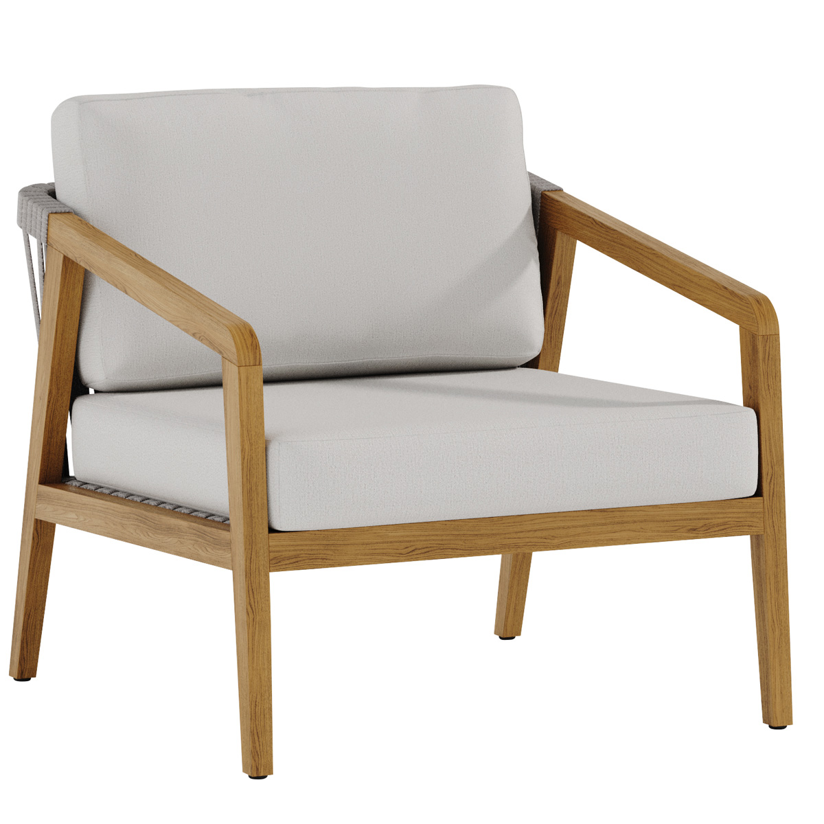 Tropitone Lido Teak Lounge Chair - 1J2411