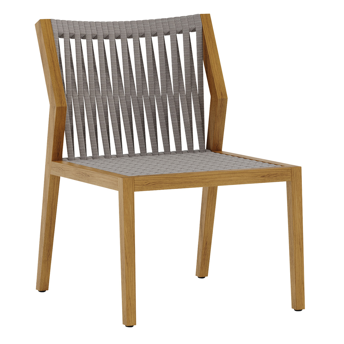 Tropitone Lido Teak Side Chair - 1J2428