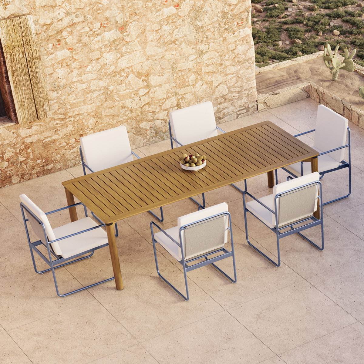 Tropitone Oasis Dining Set for 6 - TT-OASIS-SET2