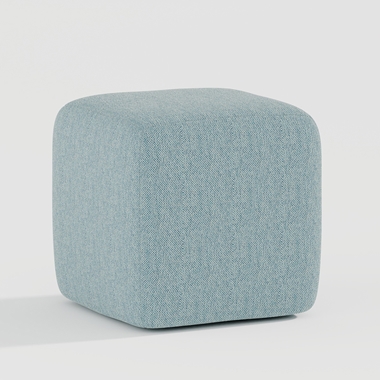 Tropitone Resort Soft Seating 18" Square Stool - 9A2408SQ18