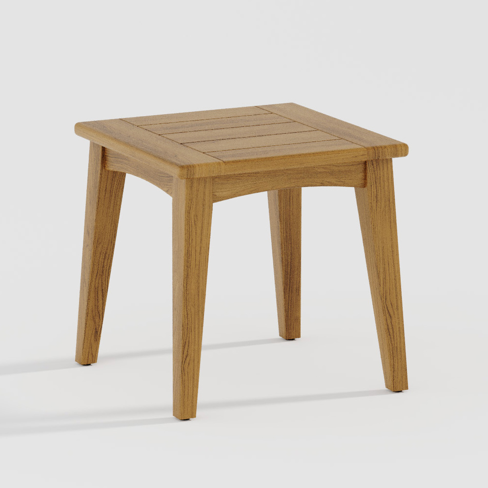 Tropitone Teak Palma 20" Square End Table - 1A2495