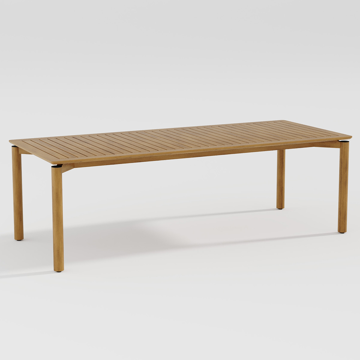 Tropitone Teak Lorca 95" x 39" Rectangular Dining Table - 1B2496