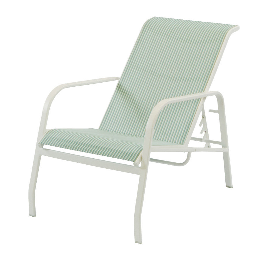 sling recliner lounge chair