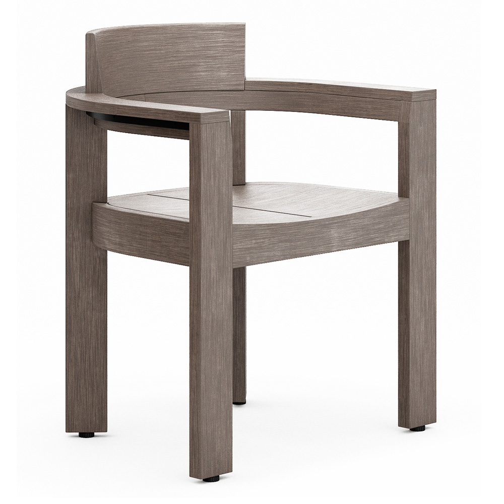 Woodard Beau Dining Arm Chair - S752511