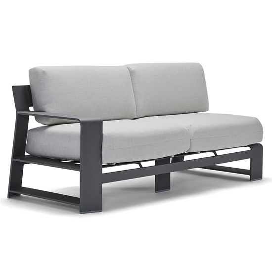 Woodard Gather LAF Love Seat