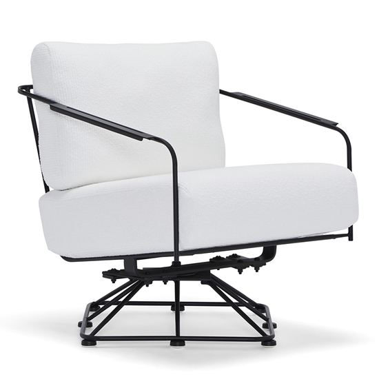 Woodard Reed Swivel Lounge Chairs