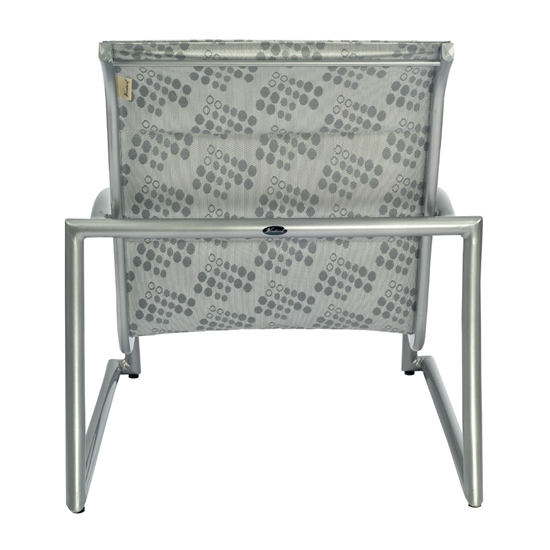 Capri Glimmer Grey Aluminum and Augustine Alloy Padded Sling